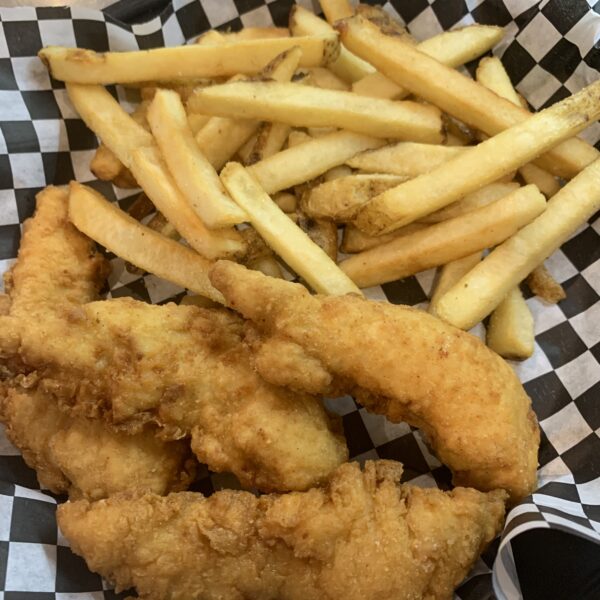 Fried Chicken Fingers and Fries